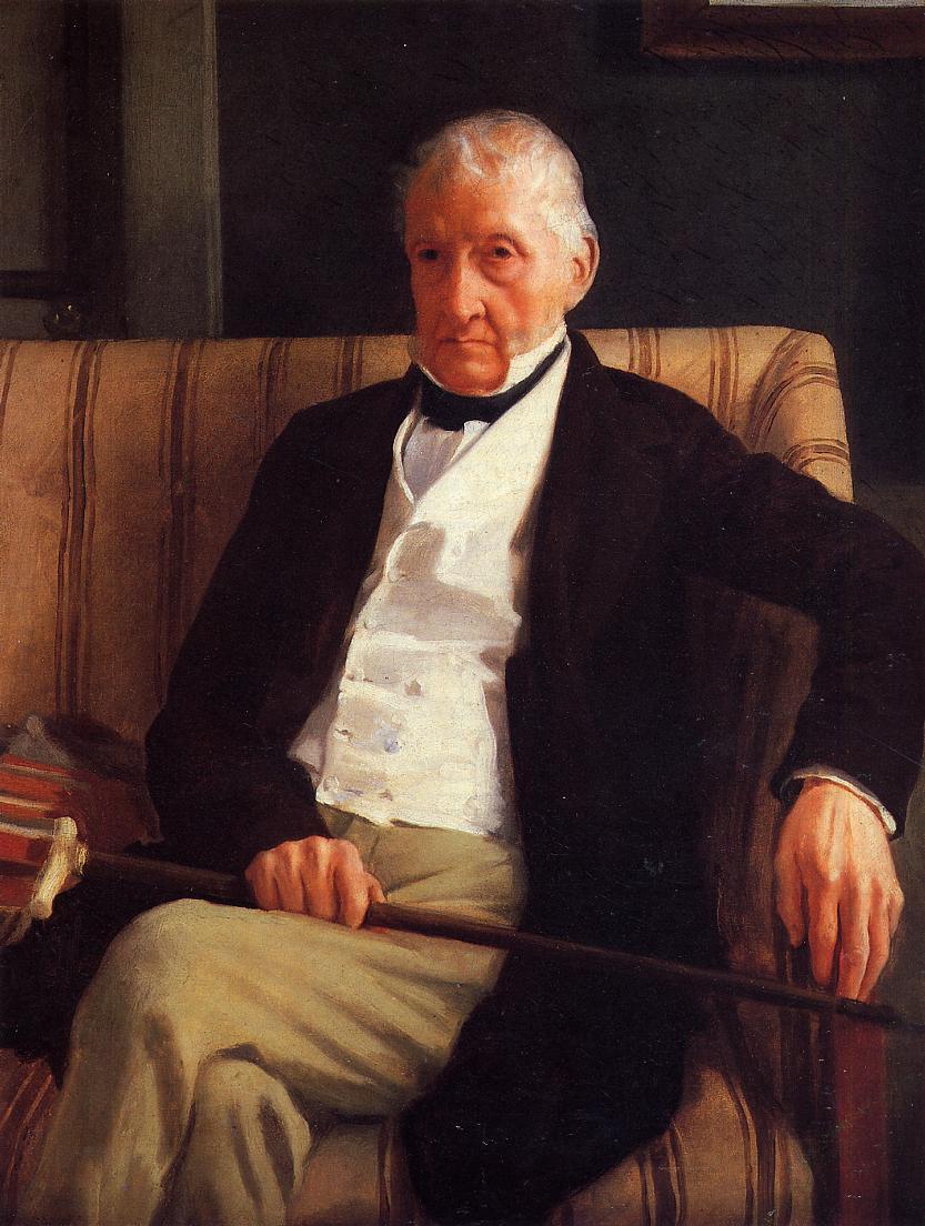 Portrait of Rene-Hillaire De Gas 1857